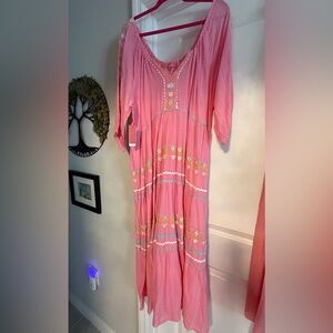 Simply Southern Pink Maxi Dress